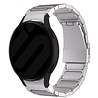 Strap-it® Strap-it Samsung Galaxy Watch 4 Classic 42mm 'One push' luxe titanium band (zilver) Strap-it® Strap-it Samsung Galaxy Watch 4 Classic 42mm 'One push' luxe titanium band (zilver)