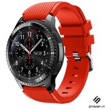 Strap-it® OnePlus Watch siliconen bandje (rood)