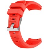 Strap-it® Siliconen horlogeband 22mm universeel (rood)