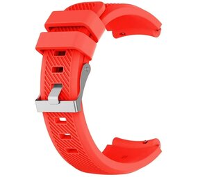 Strap-it® Siliconen horlogeband 20mm - universeel - rood