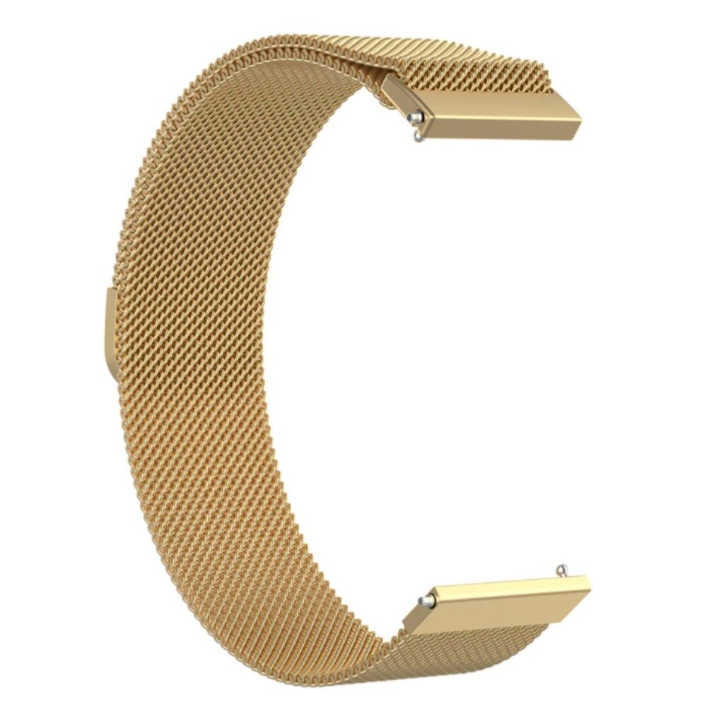 Strap-it® Strap-it Milanese horlogeband 20mm - universeel - goud