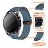 Strap-it® Strap-it Samsung Galaxy Watch 6 - 40mm siliconen band met P-buckle (grijsblauw) Strap-it® Strap-it Samsung Galaxy Watch 6 - 40mm siliconen band met P-buckle (grijsblauw)