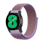 Strap-it® Strap-it Samsung Galaxy Watch 4 - 44mm nylon band (lila)