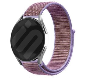 Strap-it® Samsung Galaxy Watch 6 - 44mm nylon band (lila)