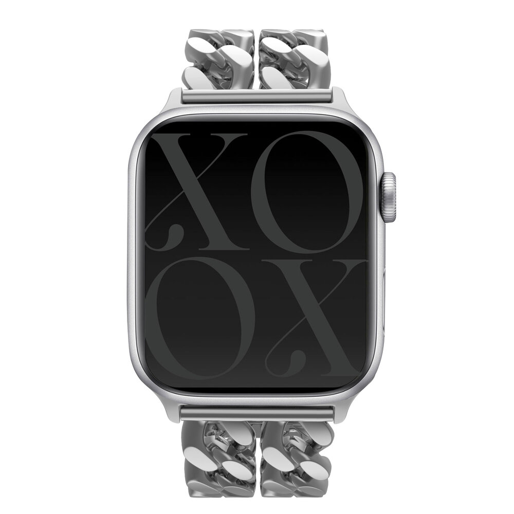 xoxo Wildhearts xoxo Wildhearts Apple Watch stalen bandje - Chain strap (silver) - 38/40/41/42mm