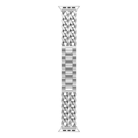 xoxo Wildhearts xoxo Wildhearts Apple Watch stalen bandje - Chain strap (silver) - 38/40/41/42mm