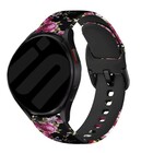 Strap-it® Strap-it Pink Flower Samsung Galaxy Watch 6 - 44mm bandje