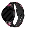 Strap-it® Strap-it Pink Flower Garmin Vivoactive 5 bandje Strap-it® Strap-it Pink Flower Garmin Vivoactive 5 bandje