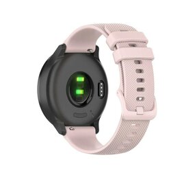 Strap-it® Withings Steel HR - 36mm siliconen bandje (roze)