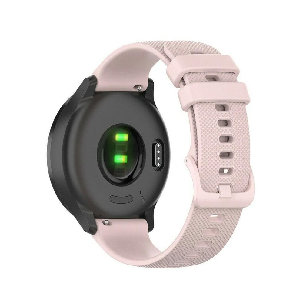 Strap-it® Strap-it Withings ScanWatch Light siliconen bandje (roze)