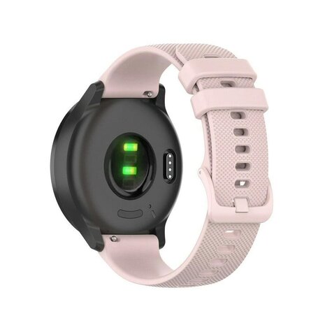 Strap-it® Strap-it Withings ScanWatch Light siliconen bandje (roze)