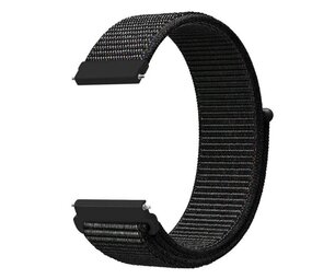 Strap-it® Withings Steel HR - 36mm nylon band (zwart)