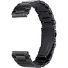 Strap-it® Strap-it Garmin Vivomove 3s titanium band - 39mm - zwart Strap-it® Strap-it Garmin Vivomove 3s titanium band - 39mm - zwart