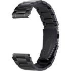 Strap-it® Strap-it Garmin Venu 2s titanium band - 40mm - zwart