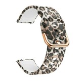 Strap-it® Huawei Watch GT 2 42mm Lucky Leopard siliconen bandje