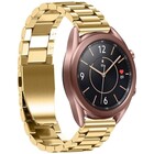 Strap-it® Strap-it Samsung Galaxy Watch 3 stalen band 41mm (goud)