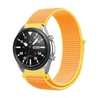 Strap-it® Strap-it Samsung Galaxy Watch 3 - 45mm nylon band (lichtgeel)