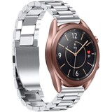 Strap-it® Samsung Galaxy Watch 3 stalen band 41mm (zilver)