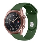 Strap-it® Strap-it Samsung Galaxy Watch 3 sport bandje 41mm (legergroen)