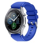 Strap-it® Strap-it Samsung Galaxy Watch 3 45mm siliconen bandje (blauw)