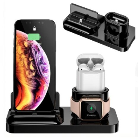 Strap-it® Strap-it Oplaad dock Apple 3-in-1