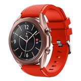 Strap-it® Samsung Galaxy Watch 3 41mm siliconen bandje (rood)
