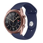 Strap-it® Strap-it Samsung Galaxy Watch 3 sport bandje 41mm (donkerblauw)