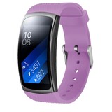 Strap-it® Samsung Gear Fit 2 / Gear Fit 2 Pro siliconen bandje (lavendel)