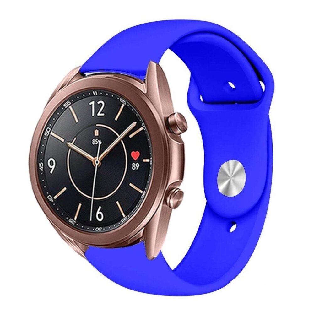 Strap-it® Strap-it Samsung Galaxy Watch 3 sport bandje 41mm (blauw)