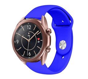 Strap-it® Samsung Galaxy Watch 3 sport bandje 41mm (blauw)