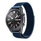 Strap-it® Strap-it Samsung Galaxy Watch 3 Milanese band 45mm (blauw)