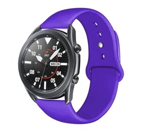 Strap-it® Samsung Galaxy Watch 3 sport band 45mm (paars)