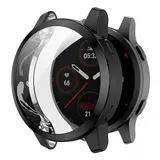 Strap-it® Garmin Vivoactive 4 TPU case (zwart metallic)