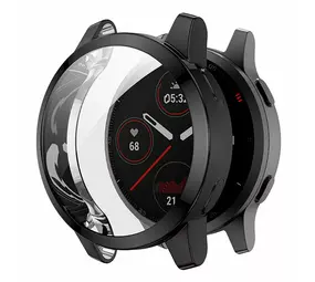 Strap-it® Garmin Vivoactive 4 TPU case (zwart metallic) Strap-it® Garmin Vivoactive 4 TPU case (zwart metallic)