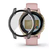 Strap-it® Strap-it Garmin Vivoactive 4 TPU case (zwart metallic) Strap-it® Strap-it Garmin Vivoactive 4 TPU case (zwart metallic)