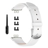 Strap-it® Strap-it Huawei Watch Fit SE leren bandje (wit) Strap-it® Strap-it Huawei Watch Fit SE leren bandje (wit)