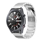 Strap-it® Strap-it Samsung Galaxy Watch 3 - 45mm metalen bandje (zilver)