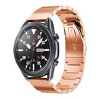 Strap-it® Strap-it Samsung Galaxy Watch 3 - 45mm metalen bandje (rosé goud)