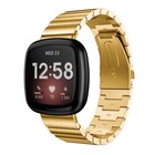 Strap-it® Strap-it Fitbit Sense metalen bandje (goud)