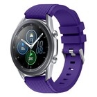 Strap-it® Strap-it Samsung Galaxy Watch 3 45mm siliconen bandje (paars)