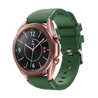 Strap-it® Strap-it Samsung Galaxy Watch 3 41mm siliconen bandje (legergroen)