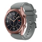 Strap-it® Strap-it Samsung Galaxy Watch 3 41mm siliconen bandje (grijs)