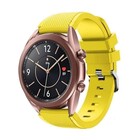 Strap-it® Strap-it Samsung Galaxy Watch 3 41mm siliconen bandje (geel)