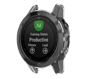 Strap-it® Garmin Fenix 5 (Plus) TPU case (transparant)