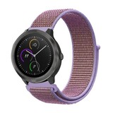 Strap-it® Garmin Vivomove HR nylon band (lila)