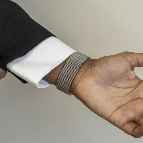 Strap-it® Strap-it Xiaomi Mi Watch Milanese band (titanium)