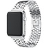 Apple Watch stalen vis band (zilver)