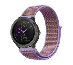 Strap-it® Garmin Vivoactive 4 nylon band - 45mm - lila