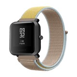Strap-it® Xiaomi Amazfit Bip nylon band (camel)