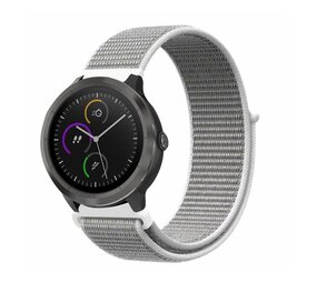 Strap-it® Garmin Vivomove HR nylon band (zeeschelp) Strap-it® Garmin Vivomove HR nylon band (zeeschelp)